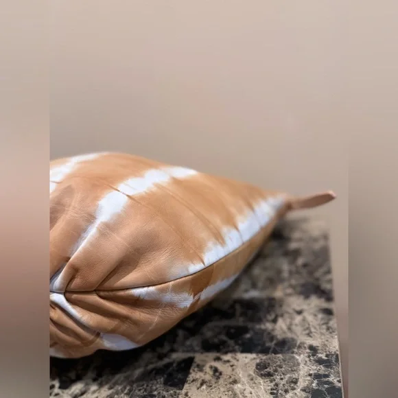 Henri Bendel Tie-Dye Lambskin Hobo Bag with Studs RARE - Picture 4 of 12